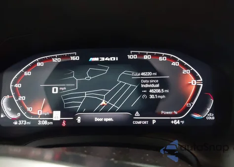 2022 BMW 3 Series M340I xDrive from USA, damaged, VIN 3MW5U9J04N8C31684